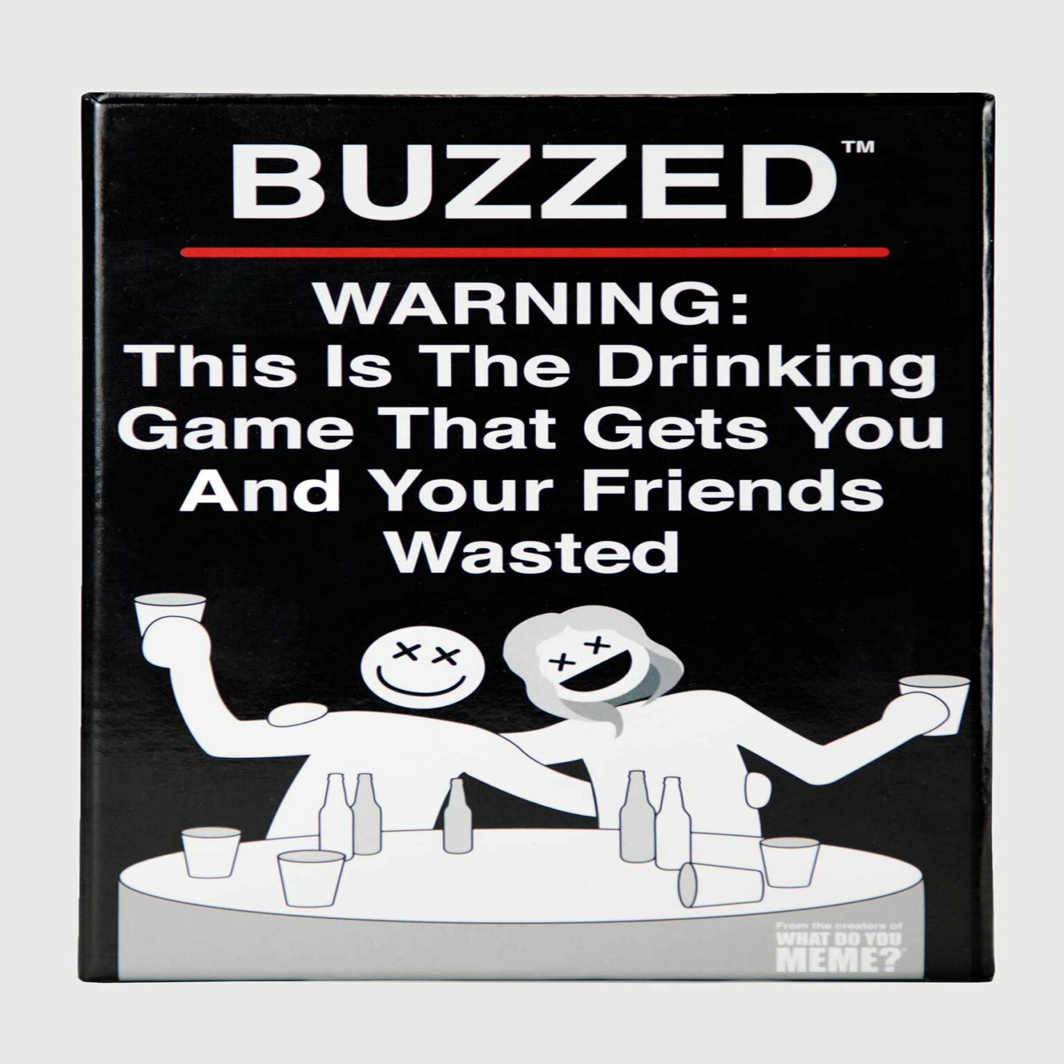 buzzed card drinking game