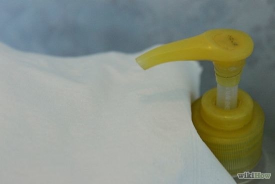 Squirt some hand sanitizer on the wipe.